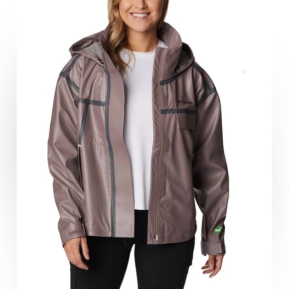 Columbia hooded raincoat - Picture 2 of 15